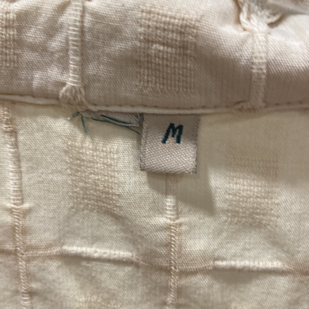 Focus Ivory Textured Button Front Top/Jacket - Picture 2 of 9